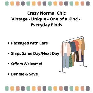 Welcome to Crazy Normal Chic!  Vintage - Unique - One of a Kind - Everyday Finds